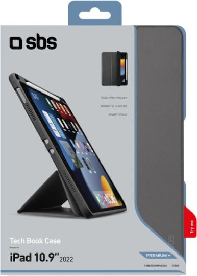 SBS Flip Cover Μαύρο (iPad 2022 10.9'') - Image 2