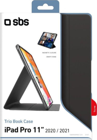 SBS Flip Cover Μαύρο (iPad Pro 2021 11") - Image 2
