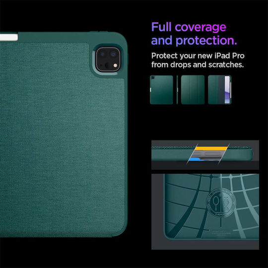 Spigen Urban Fit Flip Cover Πράσινη (iPad Pro 13" (M4, 2024)) - Image 8