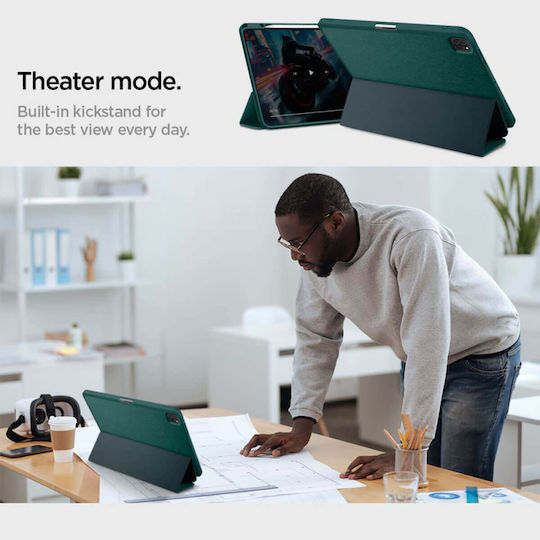 Spigen Urban Fit Flip Cover Πράσινη (iPad Pro 13" (M4, 2024)) - Image 9