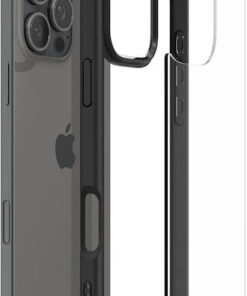 Alternative view of Spigen Ultra Hybrid Back Cover Πλαστικό 1.2mm Matte Black (iPhone 16 Pro) ACS08125