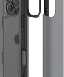 Alternative view of Spigen Ultra Hybrid Back Cover Πλαστικό 2mm Frost Black (iPhone 16 Pro) ACS08124