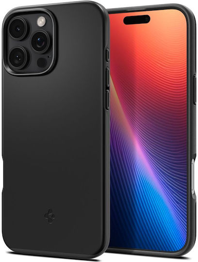 Spigen Thin Fit Back Cover Πλαστικό 1.55mm Μαύρο (iPhone 16 Pro Max) ACS07978 - Image 2