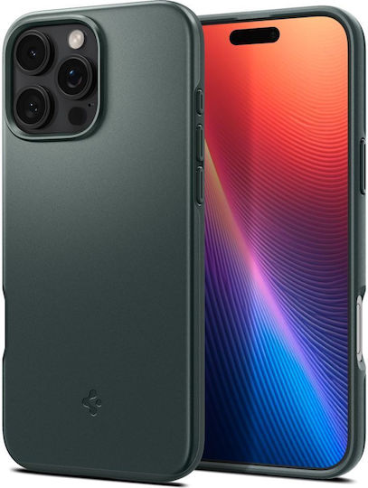 Spigen Thin Fit Back Cover Πλαστικό 1.55mm Abyss Green (iPhone 16 Pro Max) ACS07981 - Image 2