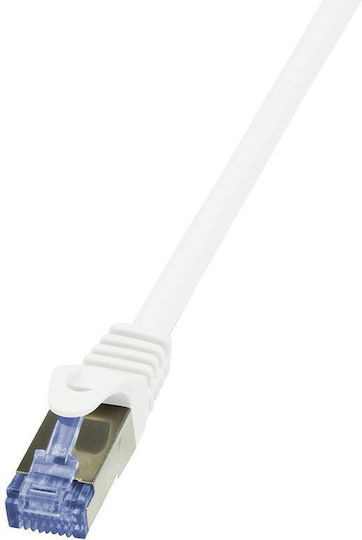 LogiLink S/FTP Cat.6a Καλώδιο Δικτύου Ethernet 7.5m Λευκό 1τμχ CQ3081S - Image 2