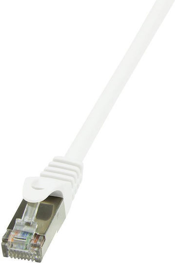 LogiLink F/UTP Cat.6 Καλώδιο Δικτύου Ethernet 7.5m Λευκό 1τμχ CP2081S - Image 2