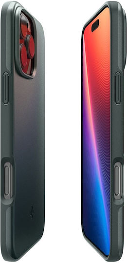 Spigen Thin Fit Back Cover Σιλικόνης / Πλαστικό 1.55mm Abyss Green (iPhone 16 Pro) ACS08109 - Image 5