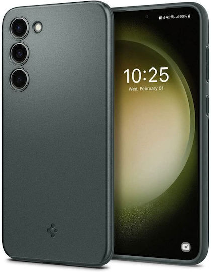 Spigen Thin Fit Back Cover Σιλικόνης / Πλαστικό 1.55mm Abyss Green (iPhone 16 Pro) ACS08109 - Image 2
