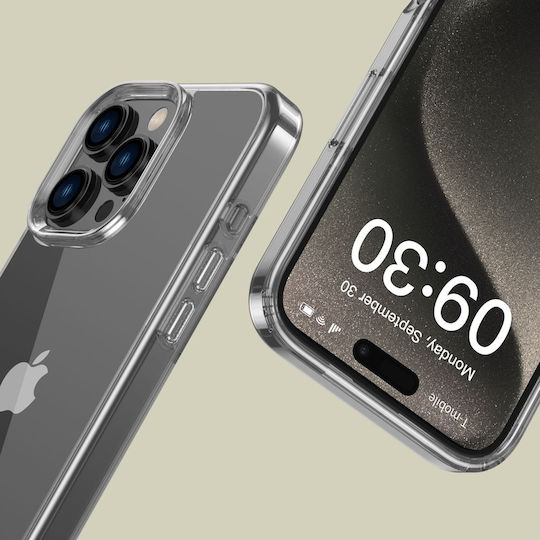 Tech-Protect Flexair Hybrid Back Cover Πλαστικό / Σιλικόνης 1.5mm Διάφανο (iPhone 16 Pro Max) - Image 3