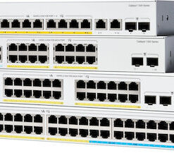 Alternative view of Cisco Catalyst C1300-8P-E-2G Managed L2 PoE+ Switch με 8 Θύρες Gigabit (1Gbps) Ethernet και 2 SFP Θύρες