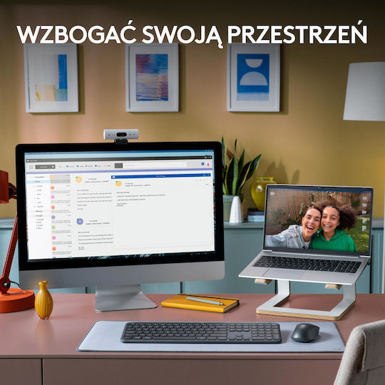 Logitech Signature Slim Ασύρματο Πληκτρολόγιο Αγγλικό US Γκρι - Image 5