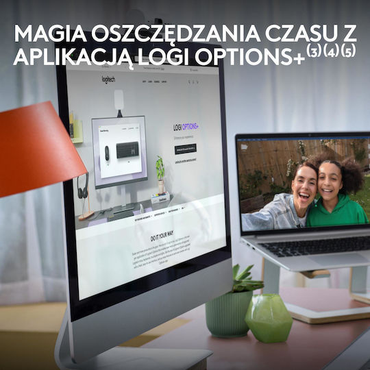 Logitech Signature Slim Ασύρματο Πληκτρολόγιο Αγγλικό US Γκρι - Image 12