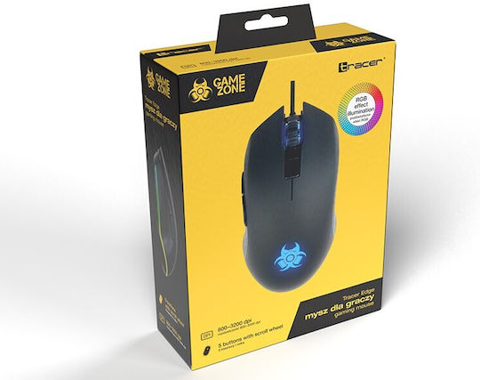 Tracer Gamezone Edge RGB Gaming Ποντίκι 3200 DPI Μαύρο - Image 5