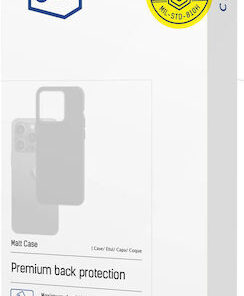 3MK Matt Back Cover Σιλικόνης Μαύρο (Samsung Galaxy S25)