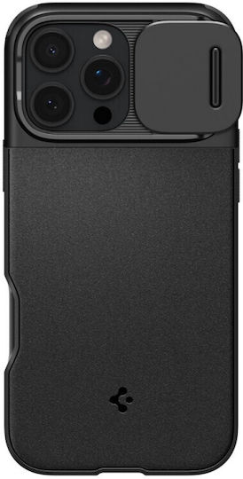 Spigen Optik Armor MagFit Back Cover Σιλικόνης 2mm Μαύρο (iPhone 16 Pro) ACS08149 - Image 3