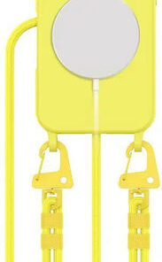 Tech-Protect Magnecklace Back Cover Σιλικόνης Κίτρινο (iPhone 16)
