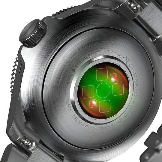 Withings Scanwatch Nova Stainless Steel 42mm Αδιάβροχο με Παλμογράφο (Black) - Image 2