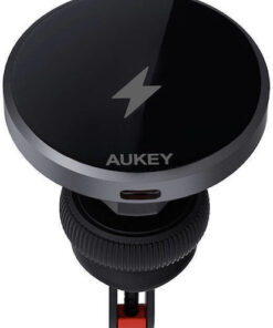 Alternative view of Aukey Βάση Κινητού Αυτοκινήτου με Μαγνήτη και Ασύρματη Φόρτιση Μαύρη 940Y93