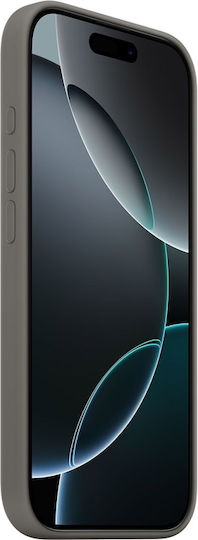 Apple Silicone Case with MagSafe Back Cover Σιλικόνης Stone Gray (iPhone 16 Pro Max) MYYV3ZM/A - Image 3