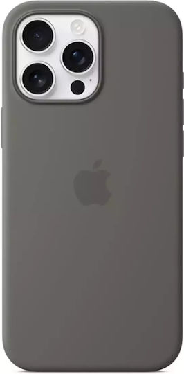 Apple Silicone Case with MagSafe Back Cover Σιλικόνης Stone Gray (iPhone 16 Pro Max) MYYV3ZM/A - Image 2