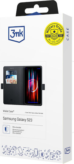 3MK Wallet Σιλικόνης / Πλαστικό Μαύρο (Galaxy S23) - Image 5