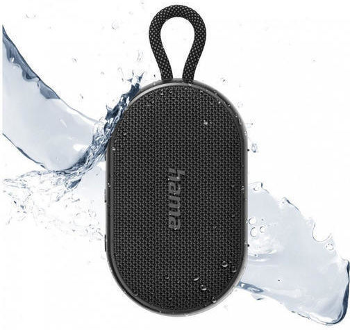 HAMA Buddy 3.0 Αδιάβροχο Ηχείο Bluetooth 6W με Διάρκεια Μπαταρίας έως 12 ώρες Μαύρο - Image 5