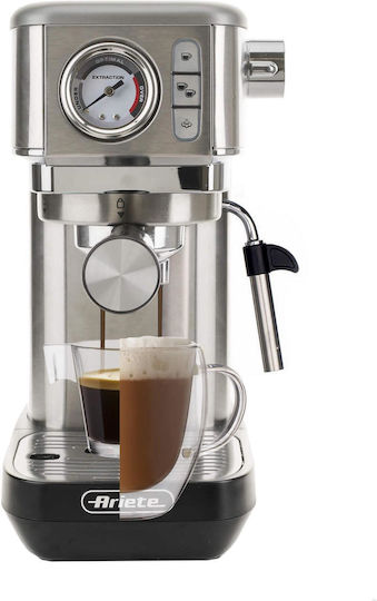 Ariete 1381/10 Μηχανή Espresso 1300W Πίεσης 15bar Ασημί - Image 2