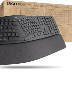 Alternative view of Logitech Ergo K860 Ασύρματο Πληκτρολόγιο Αγγλικό US