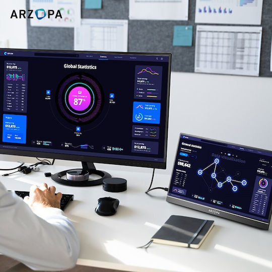 Arzopa Z1RC HDR Φορητό Monitor 16" QHD 2560x1600 - Image 3