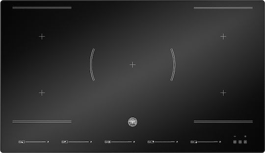 Bertazzoni Επαγωγική Εστία Αυτόνομη 90x49εκ. P90 5I 2M 30NVS