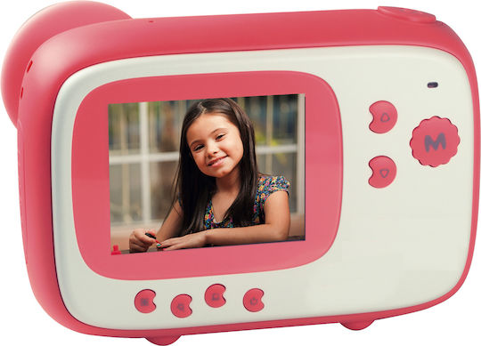 AgfaPhoto Realikids Pink Παιδική Φωτογραφική Μηχανή 12MP με Θερμική Εκτύπωση Ροζ - Image 4
