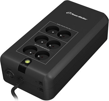 Powerwalker VFD 600 APFC FR UPS Off-Line 600VA 300W με 6 Schuko Πρίζες - Image 4