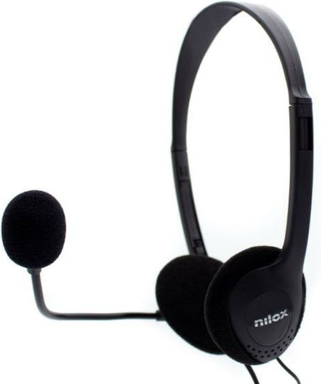 Nilox On Ear Multimedia Ακουστικά με μικροφωνο και σύνδεση 3.5mm Jack - Image 2