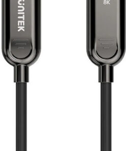 Alternative view of Unitek HDMI 2.1 Cable HDMI male - HDMI male 30m Μαύρο (C11085GY01-30M)