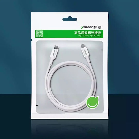 Ugreen US264 USB 2.0 Cable USB-C male - USB-C 60W Λευκό 0.5m (60517) - Image 10