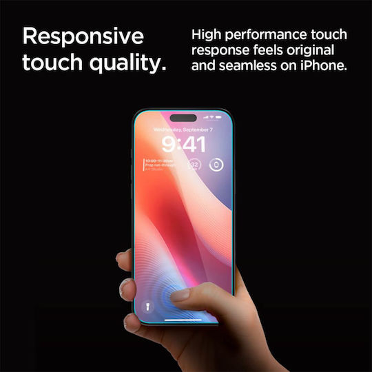 Spigen GLAS.tR EZ Fit Privacy Tempered Glass 2τμχ (iPhone 17 Pro Max / iPhone 16 Pro Max) AGL07908 - Image 12