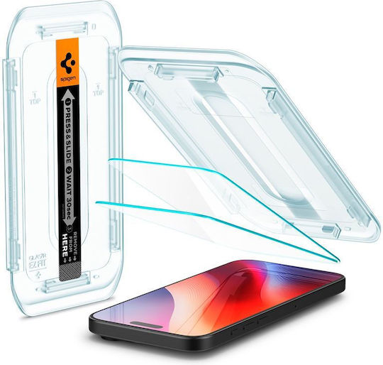GLAS.tR EZ FIT Tempered Glass 2τμχ (iPhone 17 / 17 Pro / 16 Pro) AGL07928 - Image 10