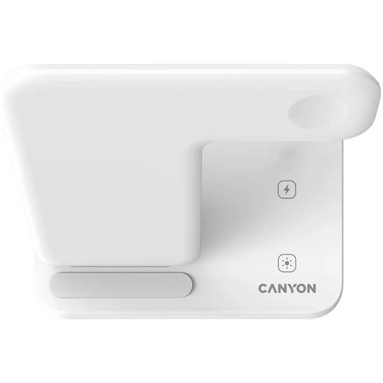Canyon Ασύρματος Φορτιστής (Qi Pad) Λευκός (CNS-WCS303) - Image 6