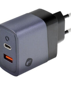 Alternative view of Forcell Φορτιστής Χωρίς Καλώδιο GaN με Θύρα USB-A και Θύρα USB-C 45W Power Delivery / Quick Charge 4.0 Γκρι