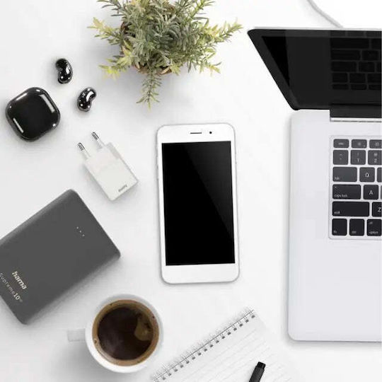 HAMA Φορτιστής Χωρίς Καλώδιο με Θύρα USB-C 25W Quick Charge 3.0 Λευκός (00201652) - Image 9