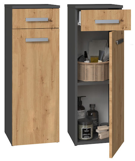 Nel V Ds Anthracite Artisan Bathroom Column