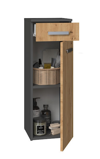 Nel V Ds Anthracite Artisan Bathroom Column - Image 4