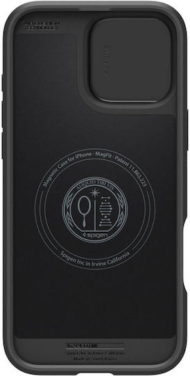 Spigen Optik Armor (MagFit) Back Cover Σιλικόνης 2mm Μαύρο (iPhone 16 Pro Max) ACS08015 - Image 7
