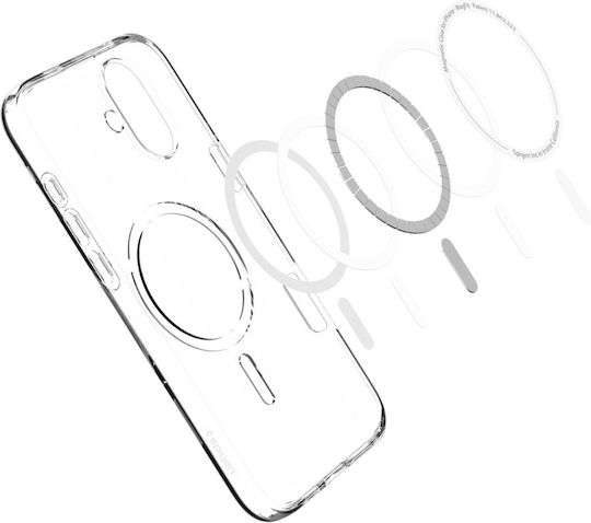 Spigen Liquid Crystal MagFit Back Cover Πλαστικό Διάφανο (iPhone 16) ACS08390 - Image 8