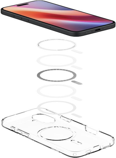 Spigen Liquid Crystal MagFit Back Cover Πλαστικό Διάφανο (iPhone 16) ACS08390 - Image 7