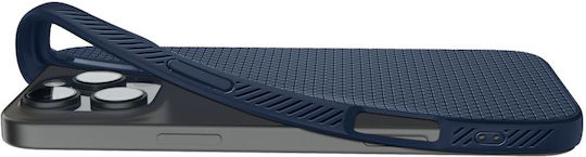 Spigen Liquid Air Back Cover Σιλικόνης Σετ με Τζαμάκι Navy Μπλε (iPhone 16 Pro Max) ACS07989 - Image 7