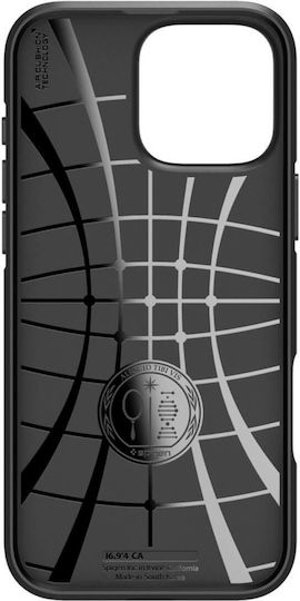 Spigen Core Armor Back Cover Σιλικόνης 1.2mm Μαύρο (iPhone 16 Pro) ACS08157 - Image 5