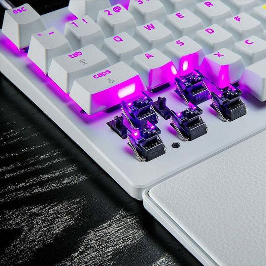 Razer Huntsman V3 Pro Tenkeyless Οπτικό Gaming Πληκτρολόγιο Tenkeyless με Razer Analog Optical Gen-2 διακόπτες και RGB φωτισμό (Αγγλικό US) Λευκό - Image 7