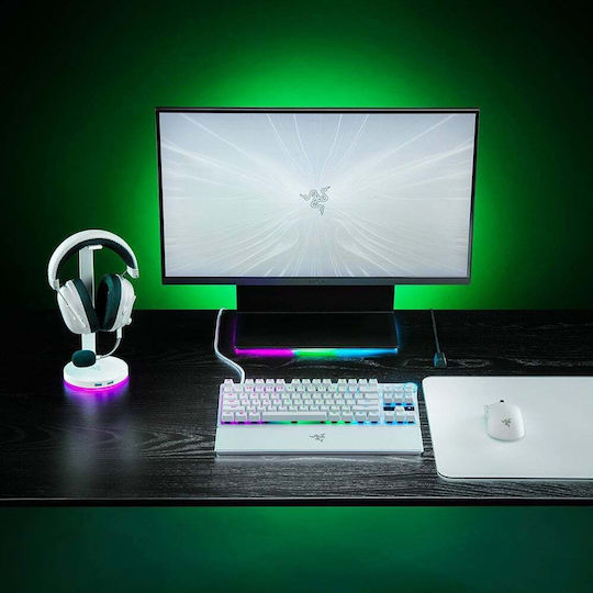 Razer Huntsman V3 Pro Tenkeyless Οπτικό Gaming Πληκτρολόγιο Tenkeyless με Razer Analog Optical Gen-2 διακόπτες και RGB φωτισμό (Αγγλικό US) Λευκό - Image 5