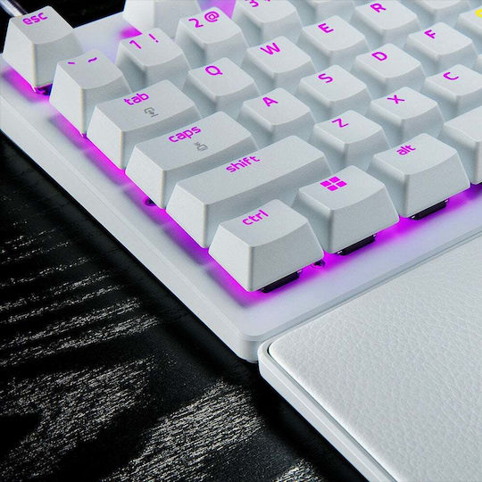 Razer Huntsman V3 Pro Tenkeyless Οπτικό Gaming Πληκτρολόγιο Tenkeyless με Razer Analog Optical Gen-2 διακόπτες και RGB φωτισμό (Αγγλικό US) Λευκό - Image 9